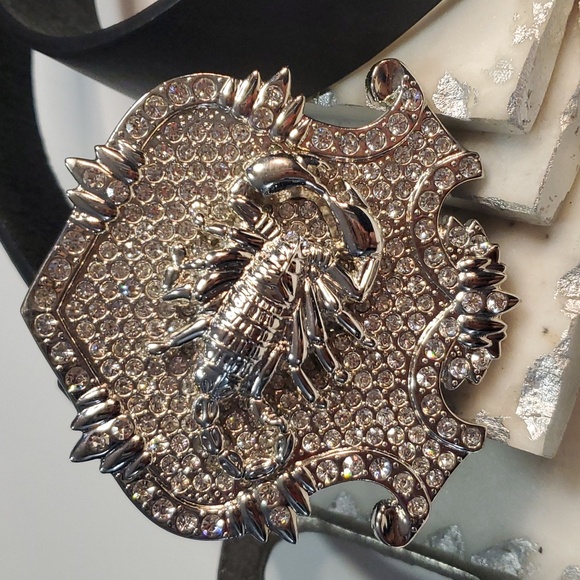 SCORPION 🦂 LEATHER BELT - Picture 2 of 6